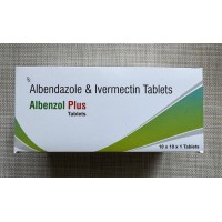 Альбендазол 400 мг.+ Івермектин 6мг. - Albendazole антипаразитарні препарати, Індія